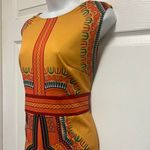 Ashro Gold Orange African American Pride Sabra Dress Photo 6