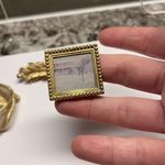 Lot Of 3 Gold Tone Vintage Costume Brooches Photo 8