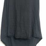 Lululemon black gold stripe cross cross built in bra tank top women’s size 8 Photo 4