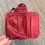 Lug Handbag East/West Shallow Streetcar Purse Tote Cranberry Red Photo 5