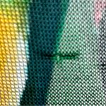 Dor Dor Couture L artsy mesh floral Beachy duster open kimono Multicolor Blue Size L Photo 13