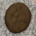 RDI  women's V-neck long-sleeve pullover sweater Gray & black blend knit / Medium Photo 8