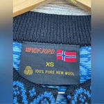 Windfjord 100% Pure New Wool Sweater
Jacket Women's XS Blue Photo 3