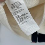 J.Crew Womens Cream Emilie Contrast Trim Ribbed Cardigan Size XXL Red Photo 9