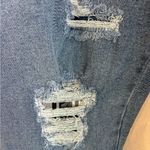 Lane Bryant Mid-Rise Boyfriend Distressed Plaid Patchwork Magic Waist Jeans 20 Photo 6