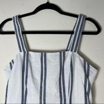 Forever 21 NWT  Navy and White Striped Woven Dress Photo 7