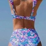 Cupshe COPY - New! ‎ Women's Bikini Sets Two Piece Ditsy Swimsuit size Med Photo 1