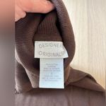 Designer Originals Designer‎ Originals Brown Small- turtle neck, tank top 100%cotton H0225 Photo 5