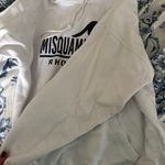 Misquamicut State beach hoodie White Size L Photo 3