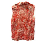 Vintage 1970's Donna Kenny Sleeveless Floral Tank Tunic Size XL Lightweight Red Photo 5