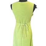 Lime Green Sleeveless Metropolitan Dress Photo 3