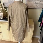VETTA The Convertible Shirt Dress In Khaki Size Large NWT Photo 5