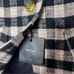Smythe Lounge Blazer in Black & Stone Check NEW Size 6 Photo 6