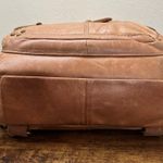 The Sak Ventura Backpack Leather Embossed Convertible Crossbody Shoulder Bag Tan Photo 3