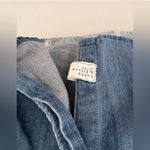 Frank & Eileen  Relaxed Button Up Long Sleeve Famous Denim Distressed Shirt Sz XS Photo 6