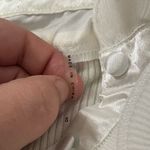 Cyrus  White Ruffle Ribbed Sweater Size Small Academia Winter Coquette Casual Photo 6