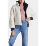 NVLT Creme Berber Faux Down Cropped Puffer Jacket Photo 1