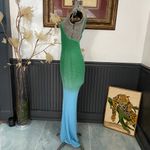 Fore Regina Ombre Dyed Crochet Maxi Dress Coverup Mermaid Photo 5