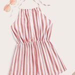 SheIn Striped Romper Photo 0