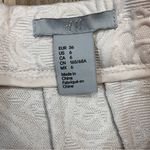 H & M Textured-weave Skirt off white size 6 Photo 4