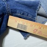 Madewell High-Rise Denim Shorts Women 27 Blue Wide Opening Raw Hem Stretch F7019 Photo 10