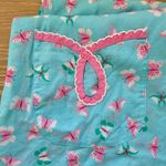 Lilly Pulitzer  Blue and Pink Flower Butterfly Nightgown Sleepwear Size XS Photo 4