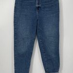 indigo. M&S MOM DARK CROPPED STRETCH JEANS SIZE 16 Photo 0