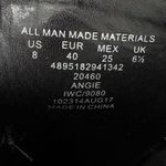 Bongo VTG 90s  Black Lace & Zip Up Boots Women 8 Knit Top Mid Calf DARK ACADEMIA Photo 8