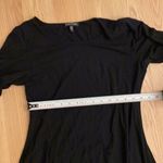 Eileen Fisher  black 1/2 sleeve dress size medium. Photo 8