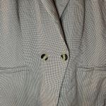 Rachel Zoe Double Breasted Stretch Plaid Blazer Size XL Photo 1