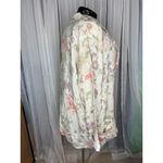 blazer floral pastel pink green boxy boyfriend power Size 28W Photo 8
