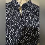 Max Studio Navy/White Maxi Dress . New with out tags, still in great conditions Photo 4