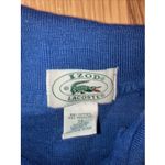Lacoste Vintage Izod  Women's Small  36 Navy Blue Short‎ Sleeve Polo Shirt Photo 2