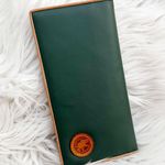 HUNTING WORLD | Olive Hunter Green Wallet Large Long Bifold Tan Continental Photo 0