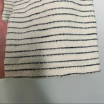 Madewell Striped Lace Up Top Size Medium Photo 9