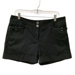 White House | Black Market  Black Shorts, Silver Accents Classic Fit. Size 10 Photo 6