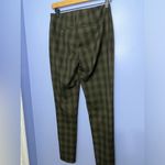 Ecru  Springfield Classic Pull On‎ Pants Green Plaid NWOT Size XS Photo 3