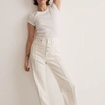 Madewell Baggy Straight Jeans High Rise Vintage Canvas Womens Size 27 Photo 0