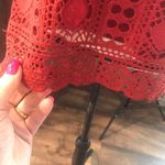 Sunny in Brooklyn Rust Sleeveless Blouse Medium Red Photo 4