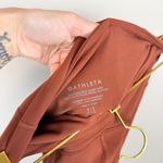 Athleta Elation Split Flare Pant Ancient Mahogany High Rise Yoga Size Small Tall Photo 11