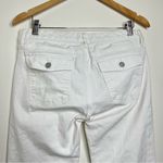 Banana Republic White Denim Boot Cut Jeans Mid Rise 30/10 31” inseam Flap pock. Photo 5