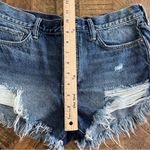 Free People We The Free Loving Good Vibrations Cutoff Distressed Shorts Size 28 Photo 7
