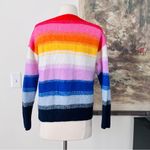 Old Navy Women's Rainbow Striped Sweater Size Small Photo 2