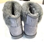 WARM COMFY SHEEPSKIN BOOTIES ⛄️❄️ Gray Size 9 Photo 6