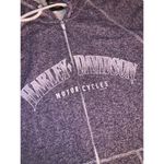 Harley Davidson women's small purple zip up hoodie bike Photo 2