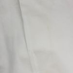 Talbots Womens Cropped Pants 12 White Wide Leg Capri Gold Button Pockets Stretch Photo 9