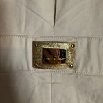 Elisabetta Franchi Beige Linen l Belted Button Front Midi Trench Coat 8 Photo 5