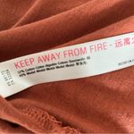 Free People Beach All Day Long Midi Rust Sleeveless Dress size small Photo 8