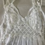 Ocean Drive White Lace Sleeveless Dress Photo 3