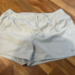 Nike Women's Light Gray Athletic Shorts Photo 0